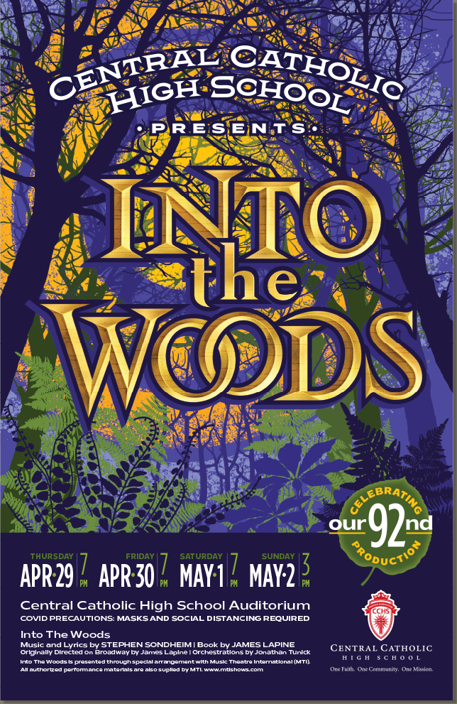 Annual spring musical poster