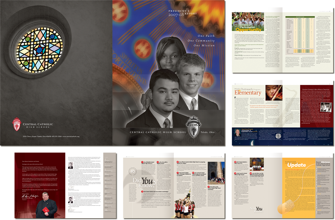 High school’s president’s report